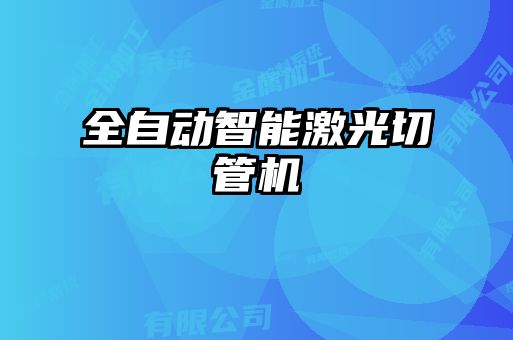 全自動智能激光切管機